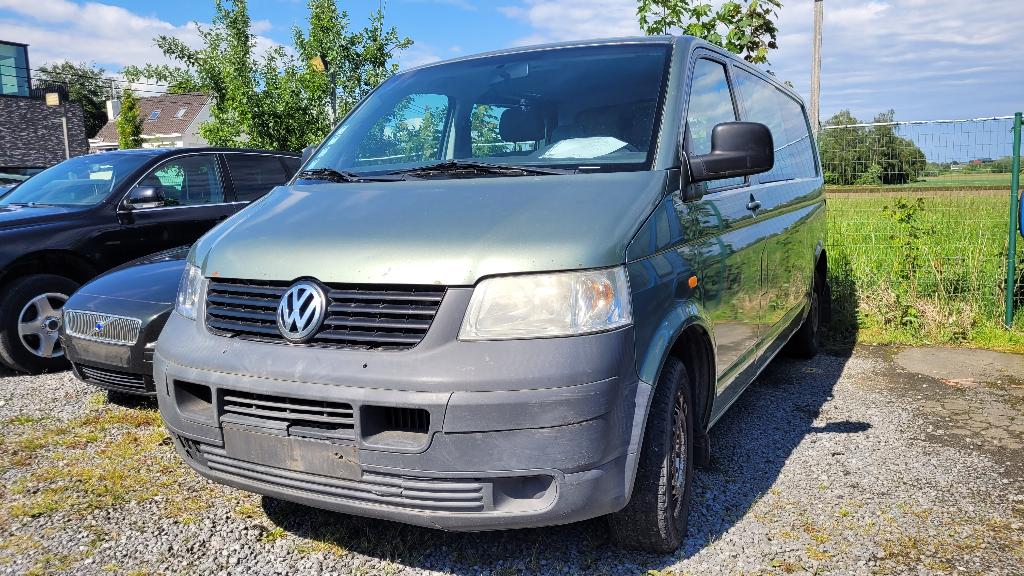 VW transporter T5 2.0benzine/LPG AIRCO 2007 !! EERST LEZEN!!, Auto's, 4 deurs, Stof, 4 cilinders, Volkswagen