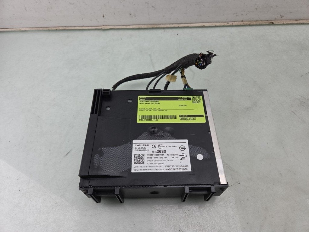 AUTORADIO Opel Astra K (01-2015/12-2022) (|39132630|), Dhr. J. Ham, Administratie@autoham.nl, Opel, Utilisé