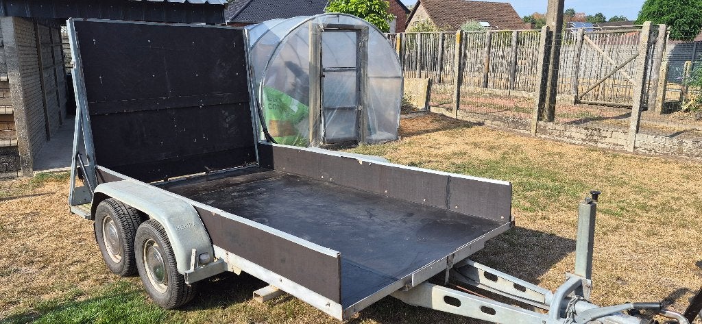 Oprijwagen/aanhangwagen, Auto diversen, Aanhangers en Bagagewagens, Ophalen, Gebruikt