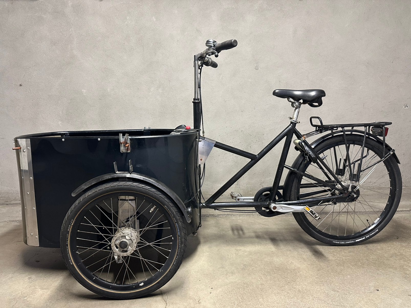 Nihola bakfiets, Ophalen, Zo goed als nieuw