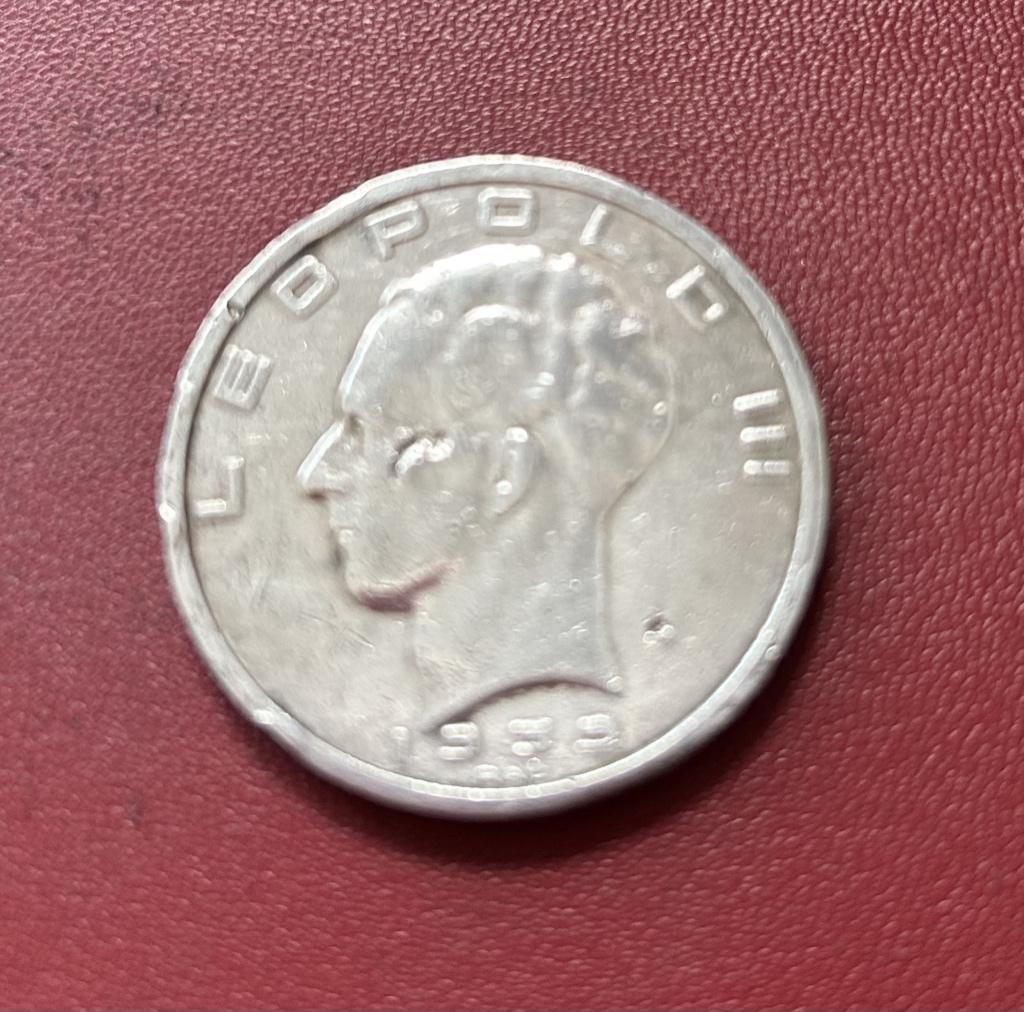 Pièce de collection  Belges de 50 Fr  Leopold III de 1939, Monnaie en vrac, Argent, Belgique, Enlèvement