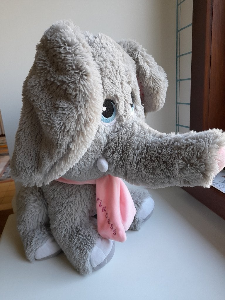Grote knuffel: olifant, Kinderen en Baby's, Ophalen of Verzenden, Zo goed als nieuw, Olifant