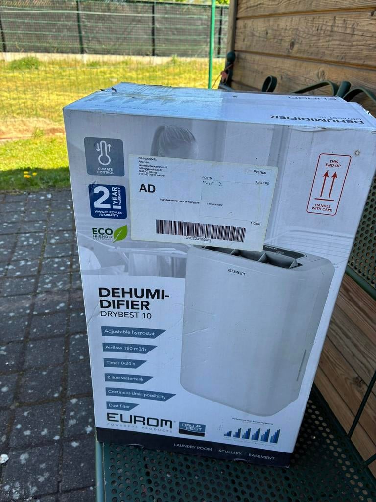 Eurom drybest10, Ophalen, Zo goed als nieuw