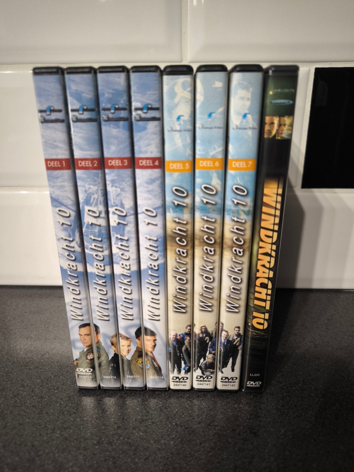 Volledige dvd collectie van windkracht 10 plus de film, Ophalen of Verzenden