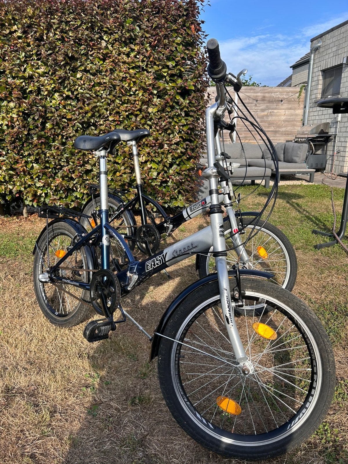 2 x Plooifiets weinig gebruikt/ prijs voor de 2 samen!, Fietsen en Brommers, Fietsen | Vouwfietsen, Ophalen, 20 inch of meer, Gebruikt