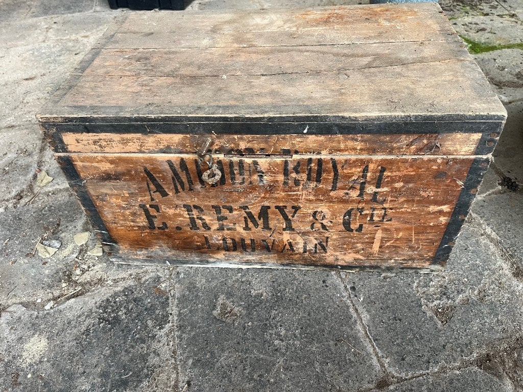 Ancien coffret en bois, Maison & Meubles, Accessoires pour la Maison | Coffres, Utilisé, 5 – 50, Moins de 50 cm, 50 à 100 cm, Enlèvement