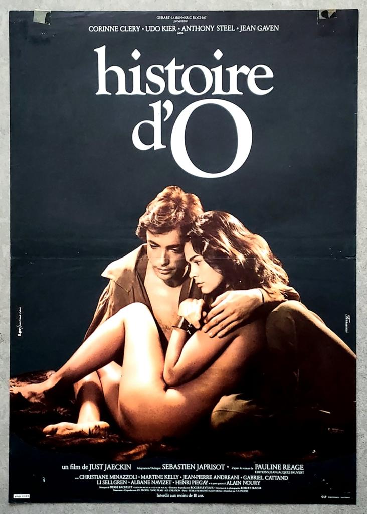 AFFICHE HISTOIRE D'O 1975 Just Jaeckin (EMMANUELLE) Udo Kier, Collections, Envoi