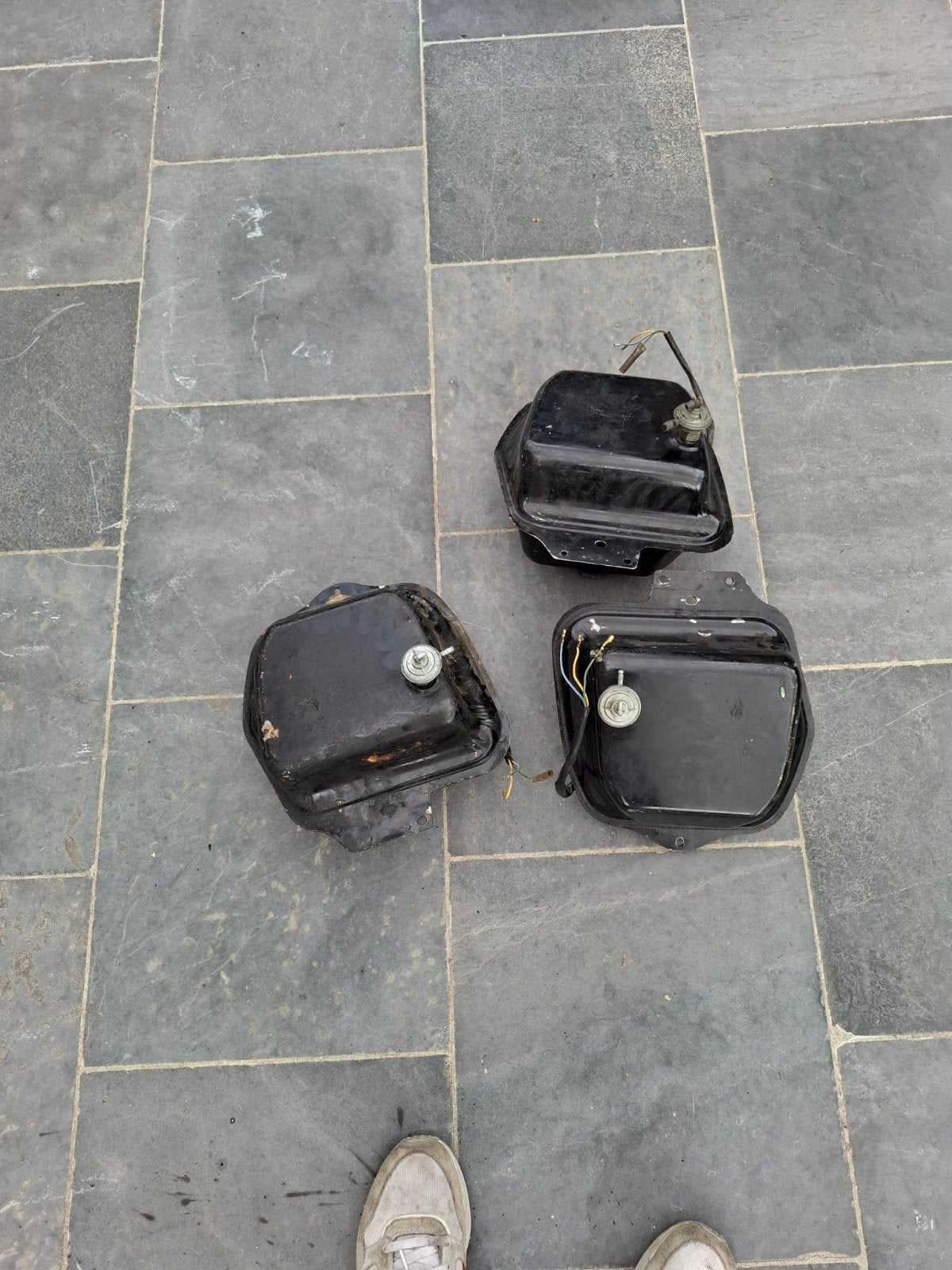 honda vision benzinetank, Enlèvement