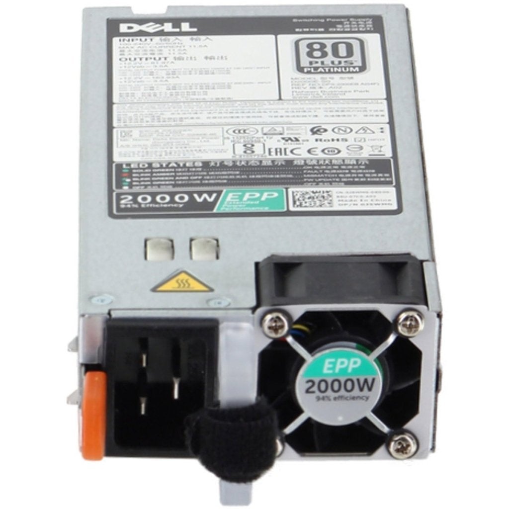 Dell 2000W Power Supply J5WMG 80-PLUS Platinum