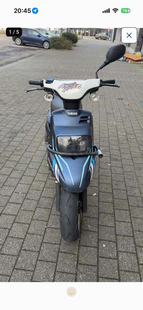 Mbk booster, Fietsen en Brommers, Scooters | Yamaha, Ophalen, Zo goed als nieuw