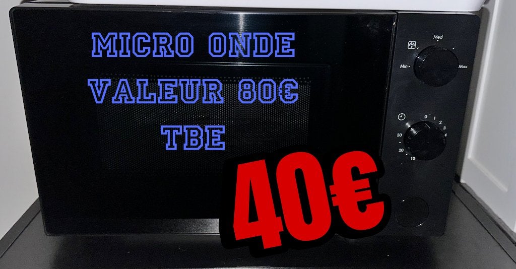 MICRO ONDE, Comme neuf, Enlèvement, 45 à 60 cm, À Poser