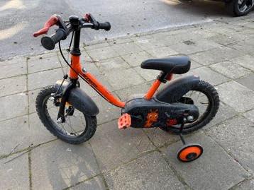 Kinderfiets, Fietsen en Brommers, Ophalen, Gebruikt, Minder dan 16 inch, B-Twin