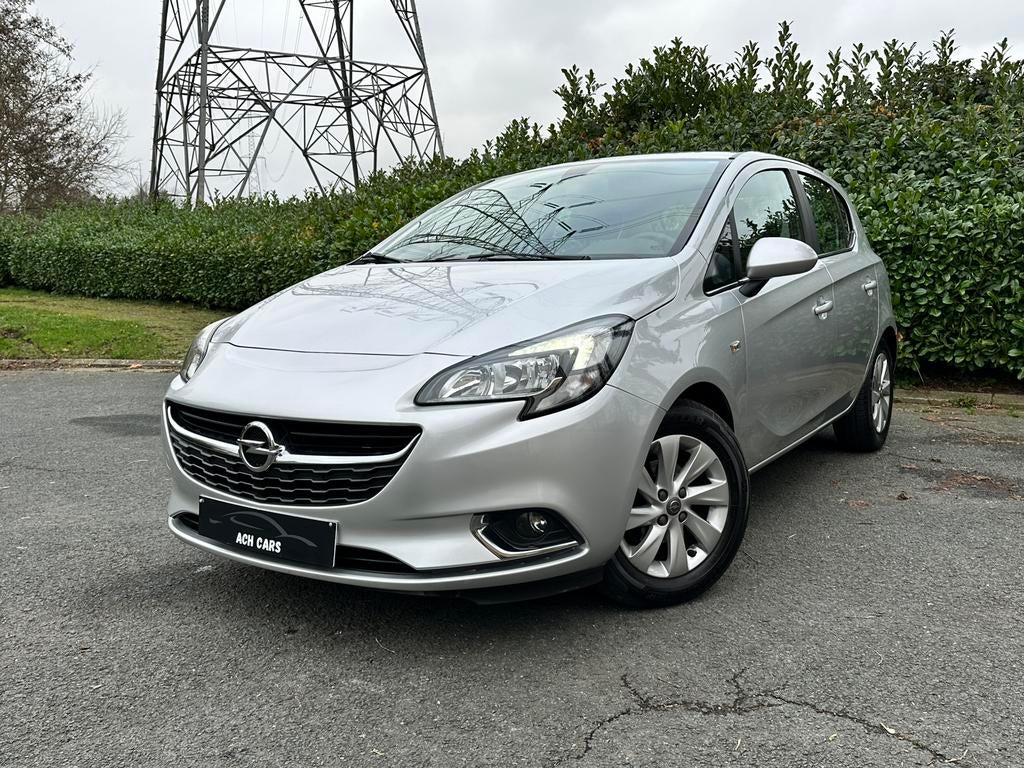 Opel Corsa E 1.2 Essence 2019 €6b 85.000km Airco 1er Proprié, Argent ou Gris, Achat, Euro 6, Entreprise