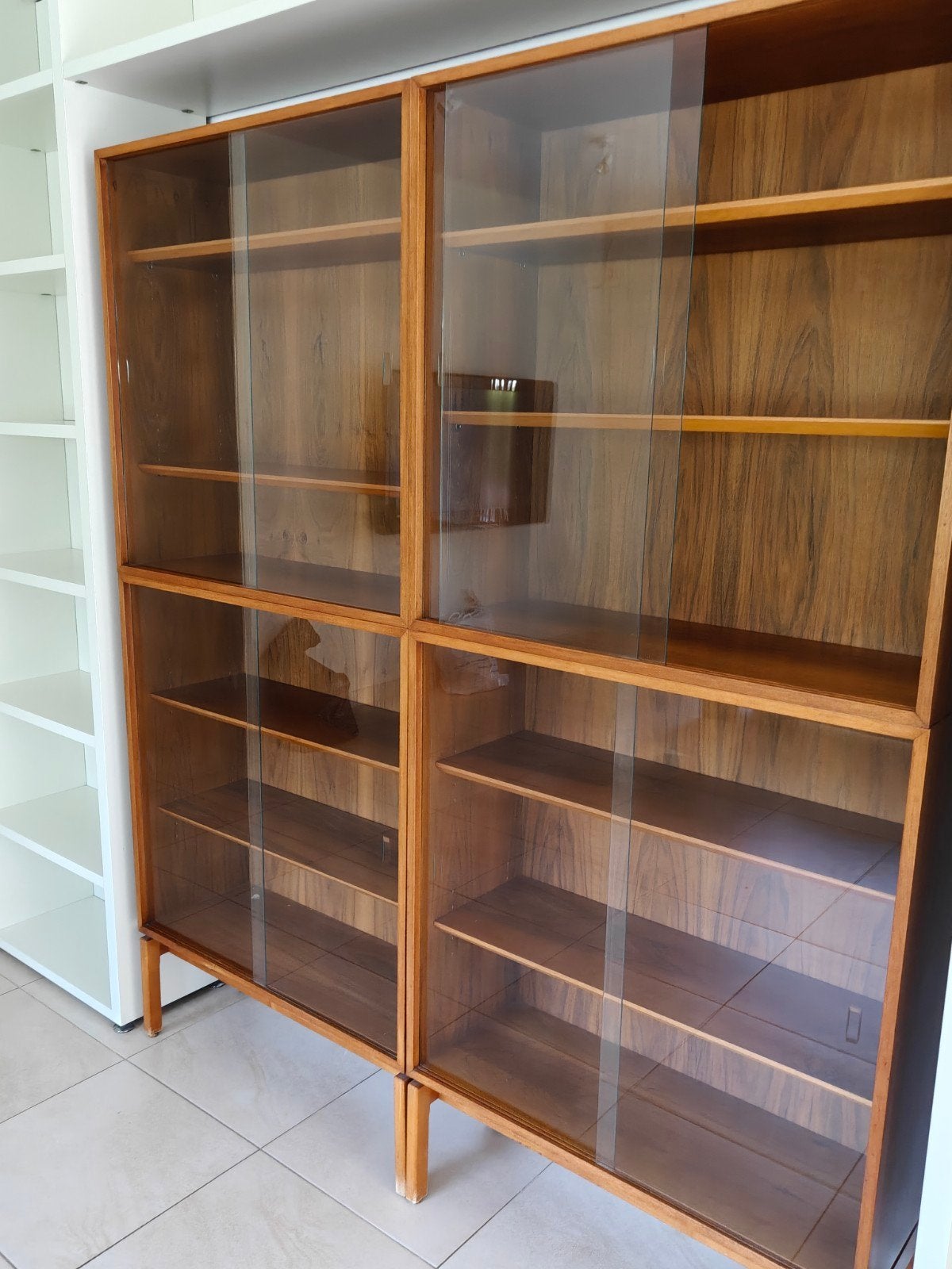 Bibliotheek design begin jaren 60., 150 à 200 cm, Autres essences de bois, 150 à 200 cm, Enlèvement