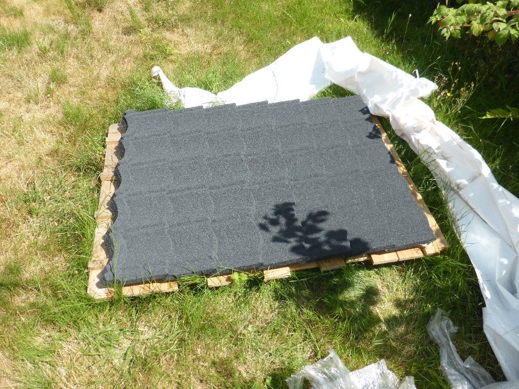 Aquapan dakpan antraciet, Doe-het-zelf en Bouw, 10 tot 15 m², Overige kleuren, Nieuw, Metaal