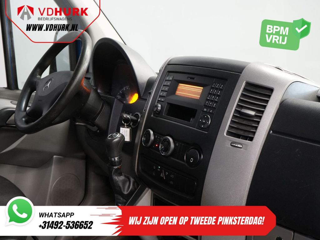 Mercedes-Benz Sprinter 213 2.2 CDI Aut. L2H2 €11.495,- Incl., Auto's, Automaat, 173 g/km, Blauw, Mercedes-Benz