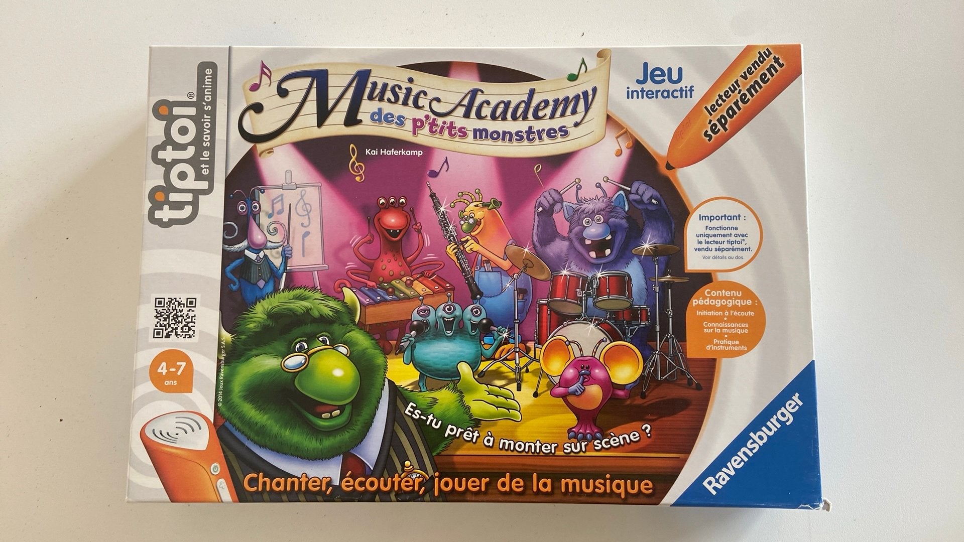 Tiptoi Music Academy des p’tits monstres, Hobby & Loisirs créatifs, Enlèvement, Comme neuf