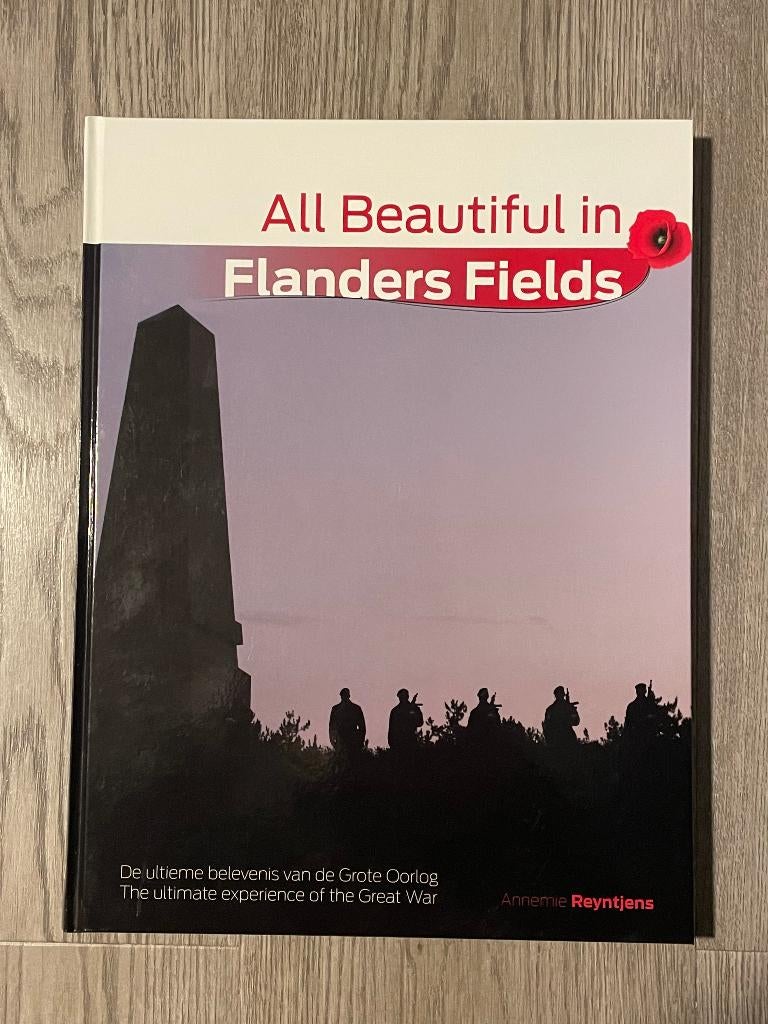 Boek All Beautiful in Flanders Fields - 190 blz, Boeken, Ophalen of Verzenden