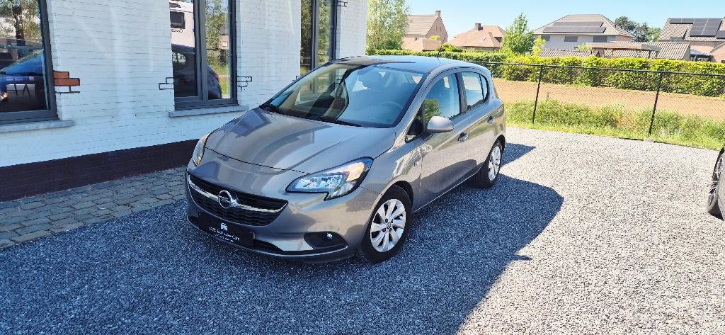 Opel Corsa E 1.2i Met Amper 31000km-Bluetooth-PDC-Airco-12MG, Autos, Opel, Argent ou Gris, Achat, Euro 6, Entreprise