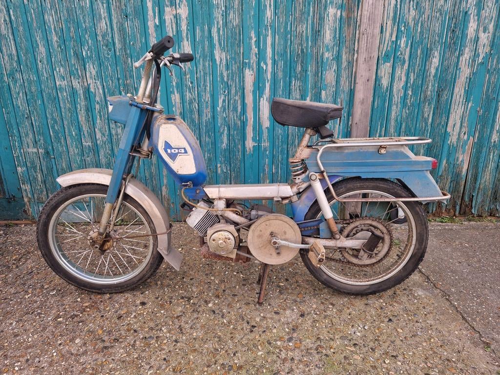 Peugeot 104 + donor, Ophalen