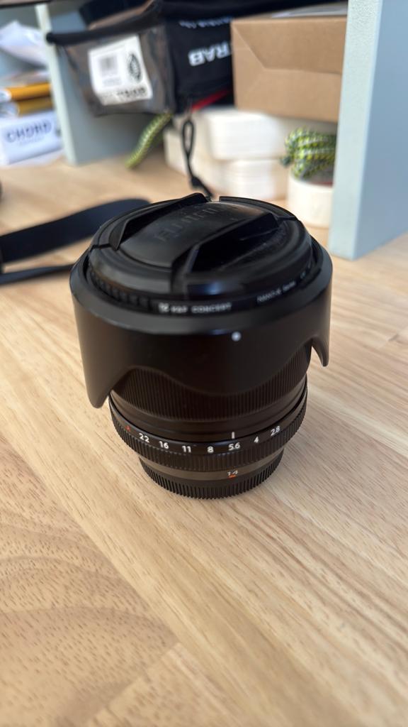 Pbjectif Fujinon XF14mm F2.8 R, Ophalen of Verzenden, Zo goed als nieuw
