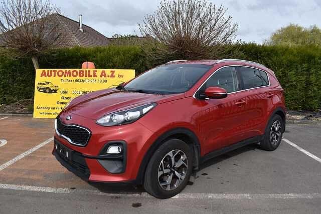 Kia Sportage 1.6i Fusion GPS/CarPlay 92.000KM!!!, Autos, Kia, Rouge, Achat, Euro 6, Entreprise