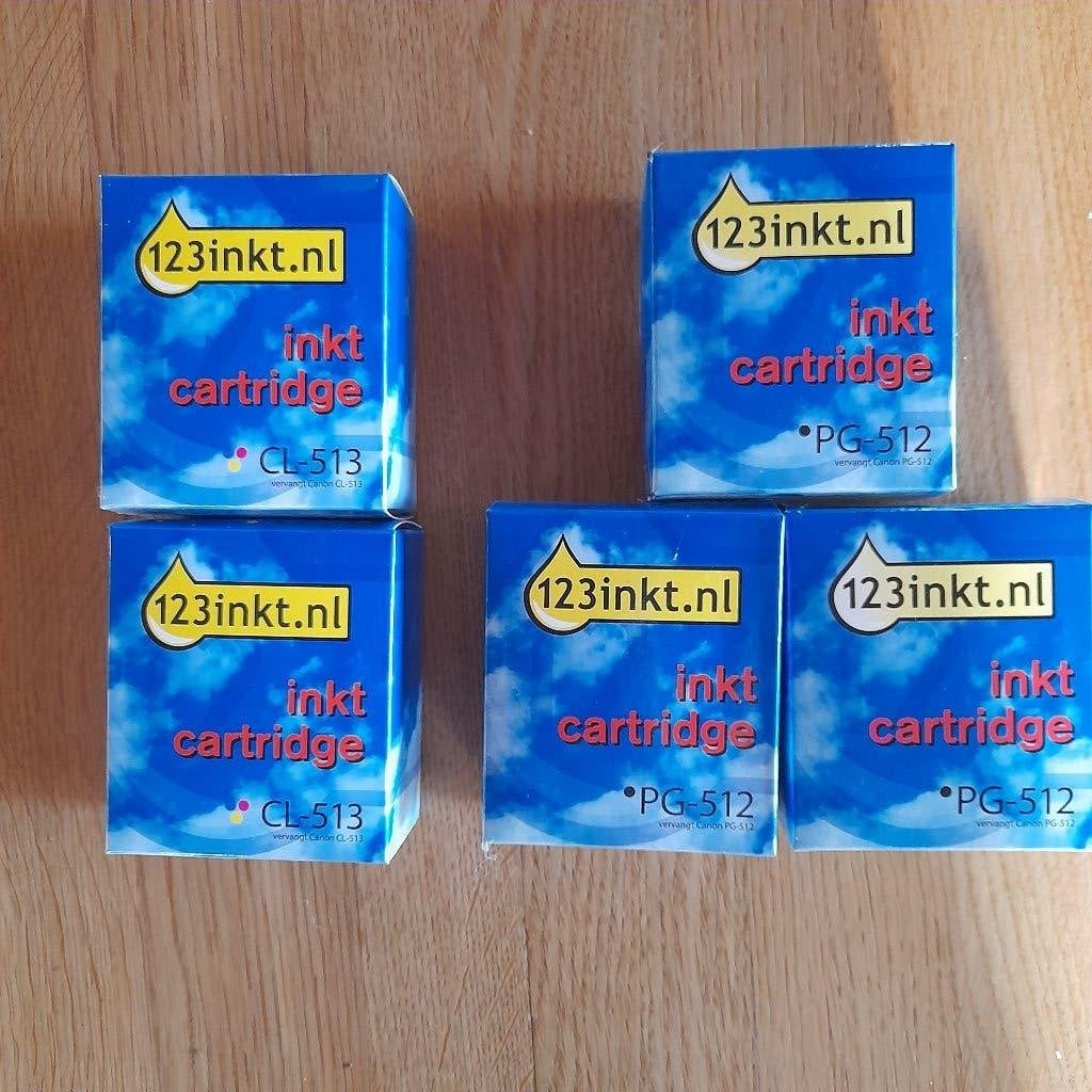 inktcartridges canon pixma Black & Color, Computers en Software, Ophalen of Verzenden, Nieuw, Cartridge, Canon 123inkt