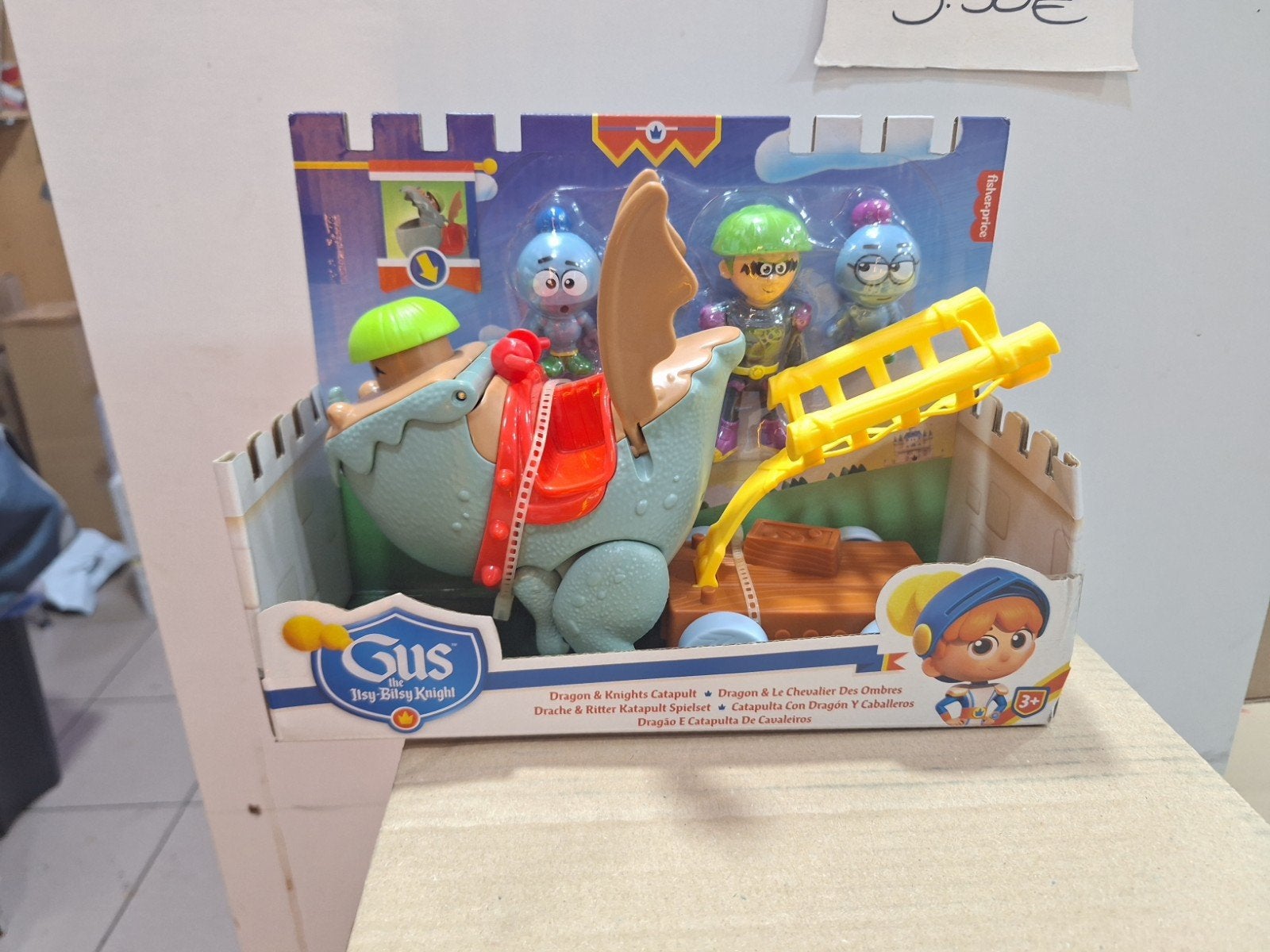 Jouet enfants gus dragon et catapulte, Enlèvement