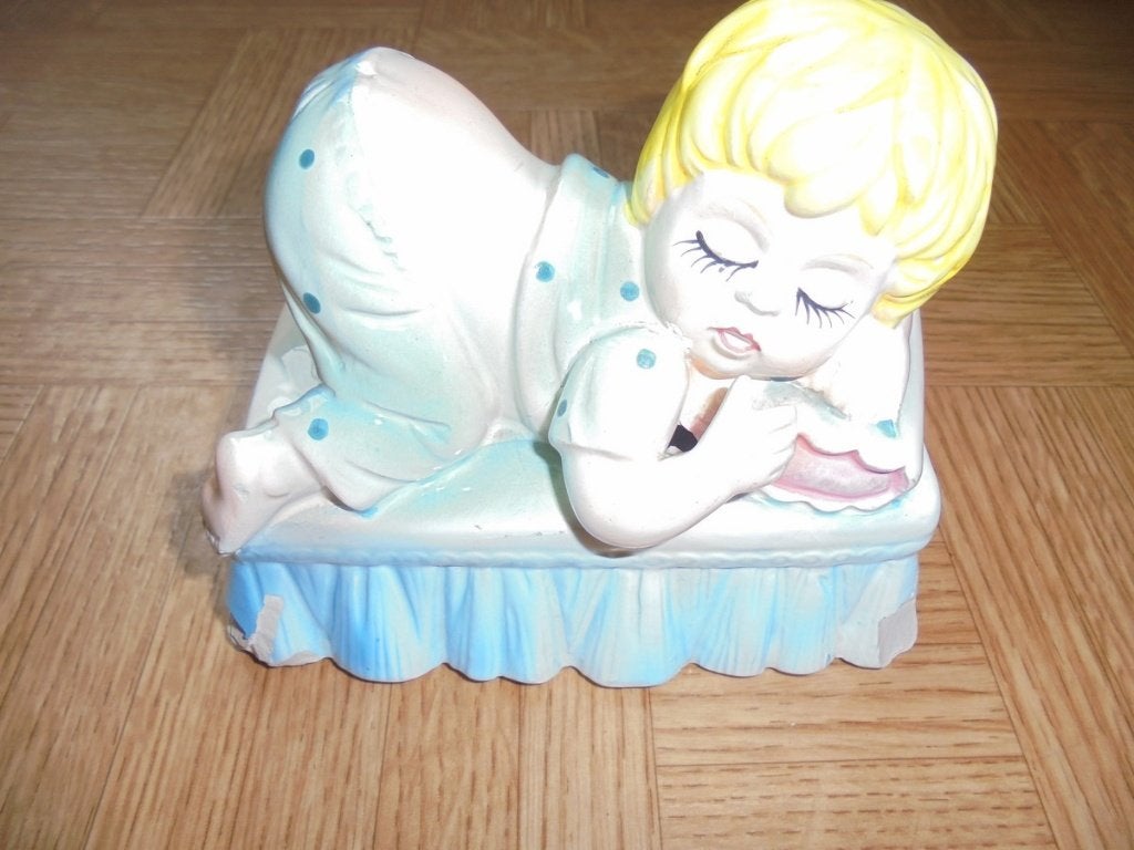vintage keramieken spaarpot uit de jaren '60, Collections, Tirelires, Enlèvement ou Envoi