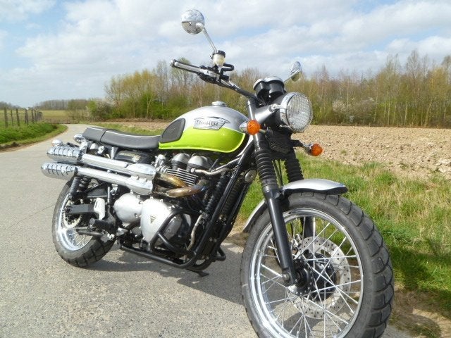 Triumph Scrambler 865 Efi, 2 cilinders, Occasion, Particulier, Meer dan 35 kW