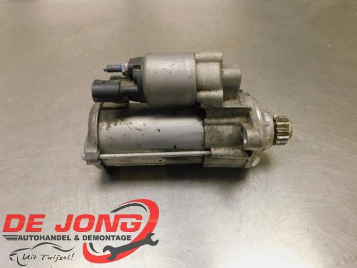 Startmotor van een Volkswagen Golf, Gebruikt, -, Volkswagen, -