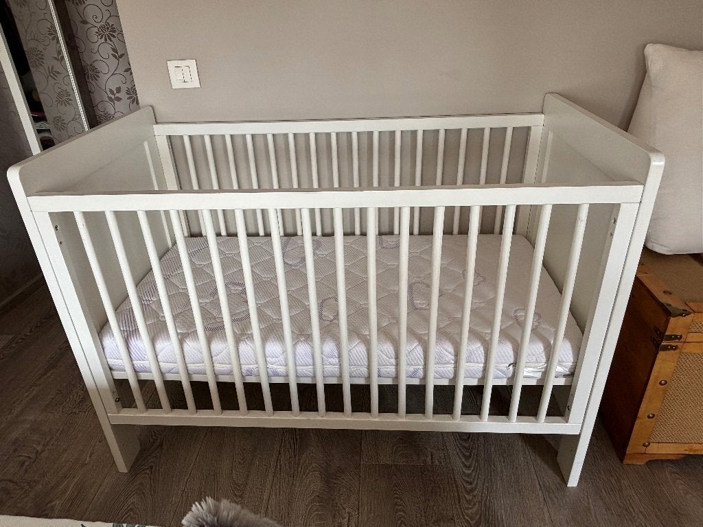 Kinderbedje incl matras, Gebruikt, Minder dan 140 cm, Minder dan 70 cm, Ophalen