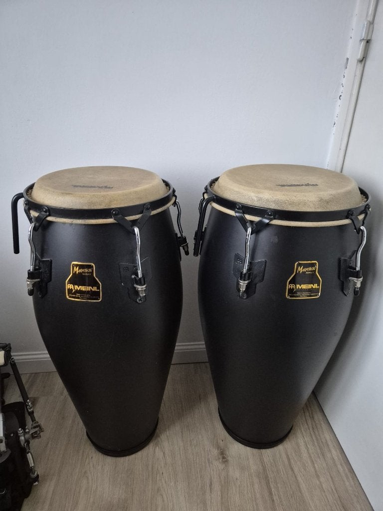 Conga set Meinl Marathon Series, Muziek en Instrumenten, Instrumenten | Toebehoren, Ophalen, Zo goed als nieuw, Drums of Percussie