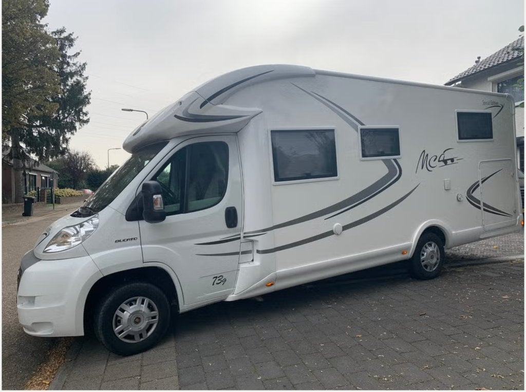 Camper Mc Louis MC4-73G special edition, Caravans en Kamperen, Ringverwarming, Fiat, Luifel, Bedrijf