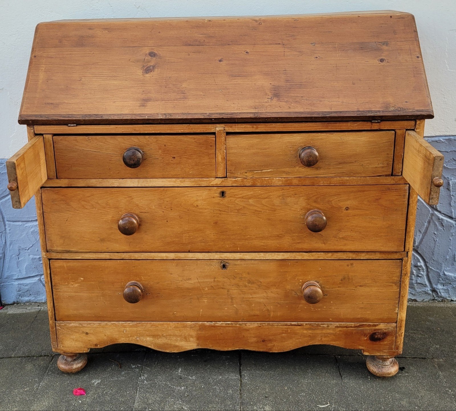 Secrétaire ancien de style, Ophalen