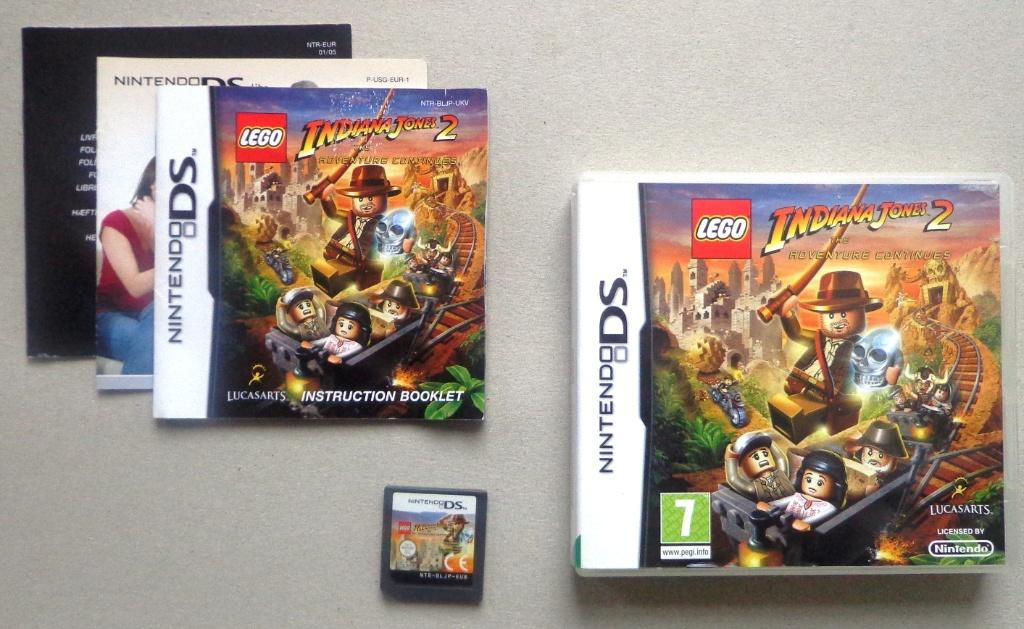 LEGO Indiana Jones 2 the Adventure Continues voor de DS, Ophalen of Verzenden, Zo goed als nieuw