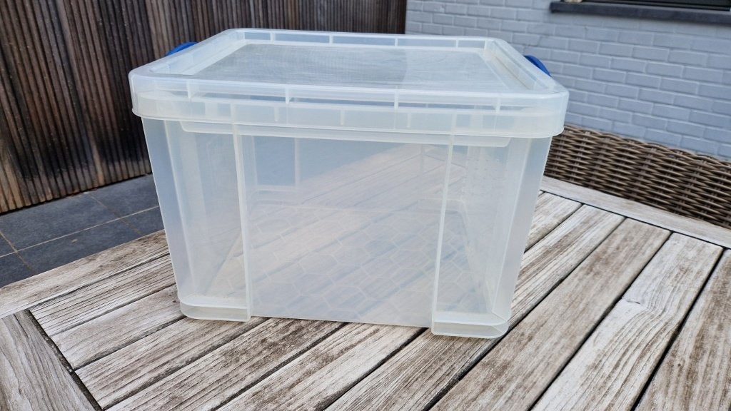 Opbergbox Really Usefull Box 35L, Ophalen, Minder dan 50 cm, Zo goed als nieuw, Minder dan 35 cm