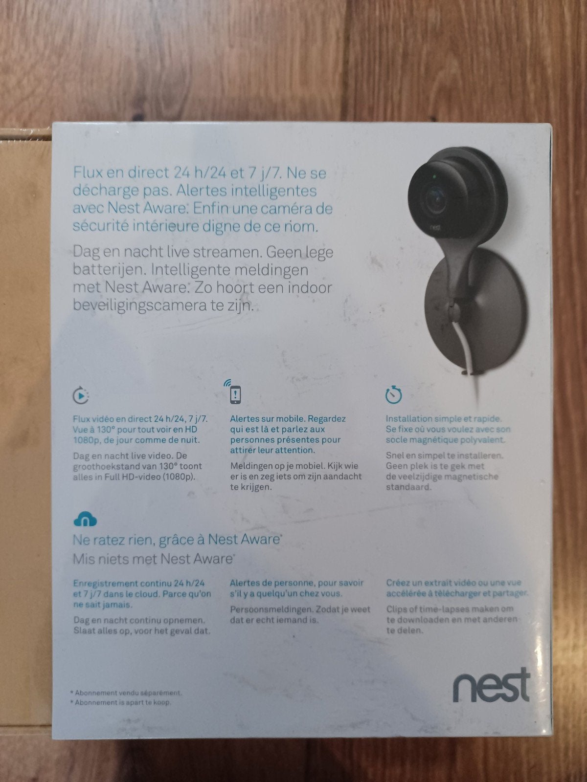 google nest cam indoor nieuw!, Ophalen of Verzenden