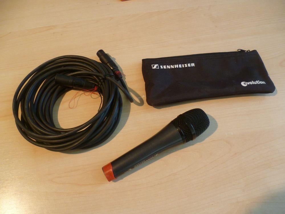 microfoon Sennheiser E 855, TV, Hi-fi & Vidéo, TV, Hi-fi & Vidéo Autre, Enlèvement, Utilisé