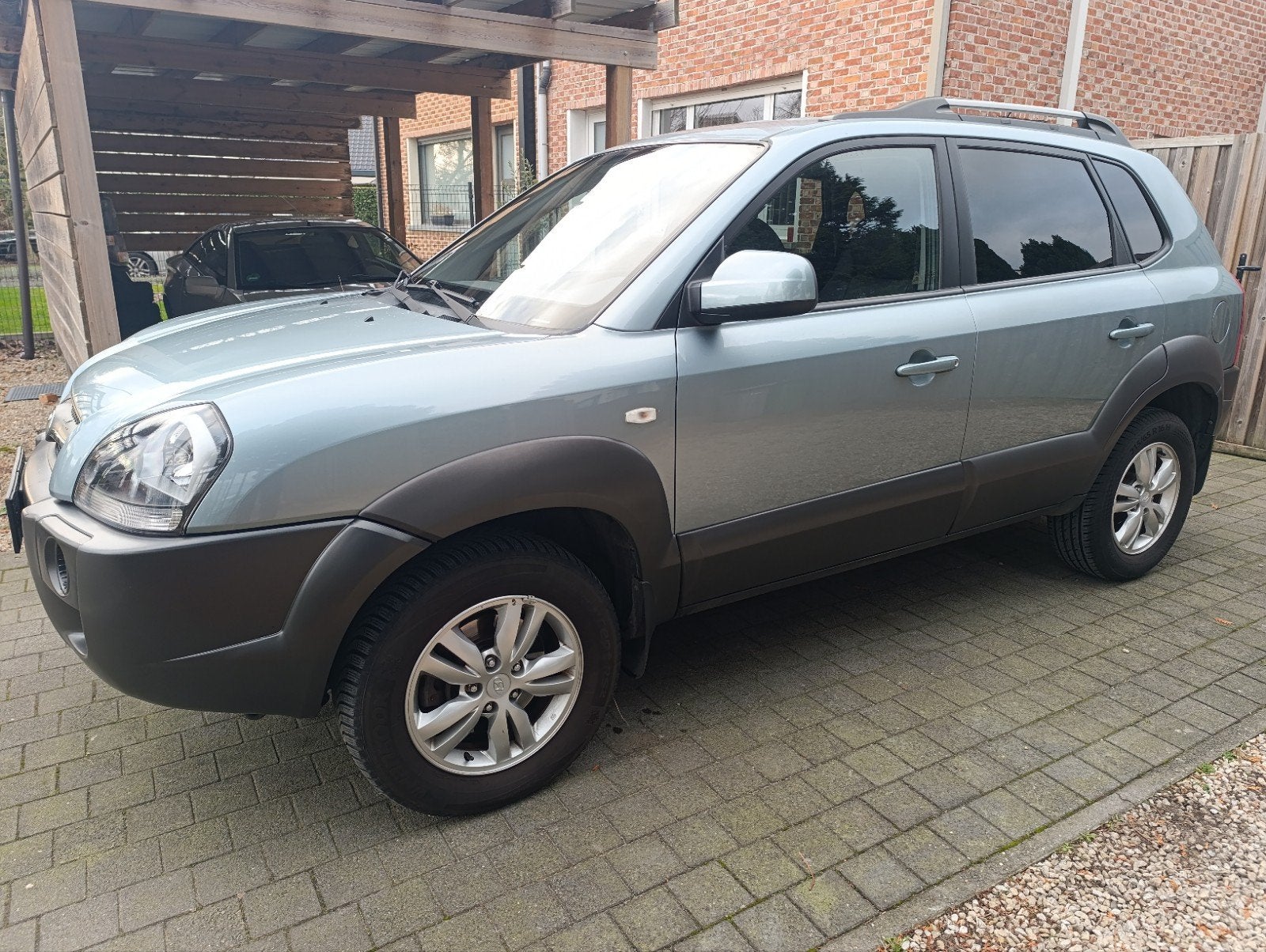 Hyundai Tucson | 2.0CRDi | 98.000km | Gekeurd, Auto's, Zwart, Leder, Bedrijf, 5 deurs