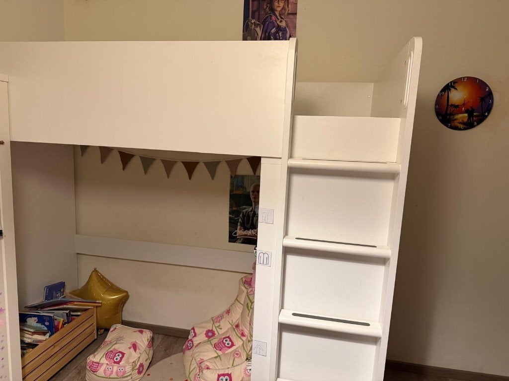 Lit mezzanine Ikea, 100 cm, Une personne, 180 à 200 cm, Enlèvement