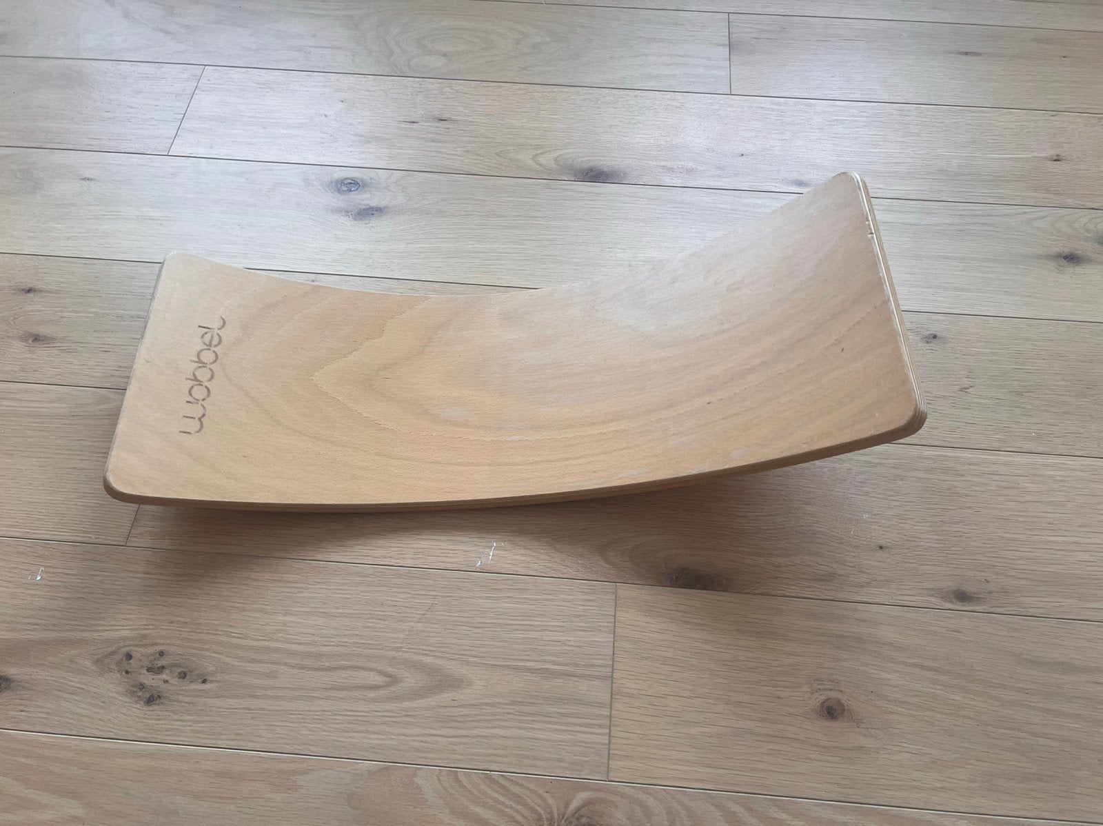 Wobbel balansbord, Ophalen, Gebruikt