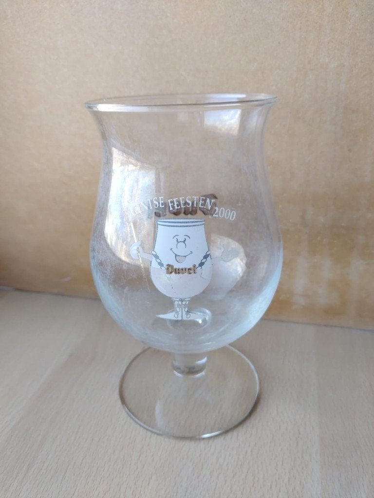Duvel Gentse Feesten 2000, Verzamelen, Ophalen of Verzenden, Gebruikt, Bierglas
