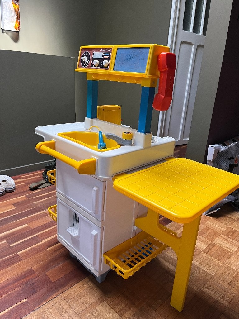 Vintage Fisher Price keuken, Ophalen, Gebruikt, Overige typen