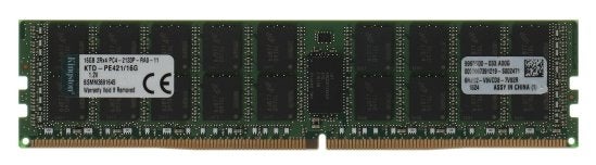 KTD-PE421/16G Kingston 16GB DDR4 PC4-17000 2133Mhz 1.2V CL15