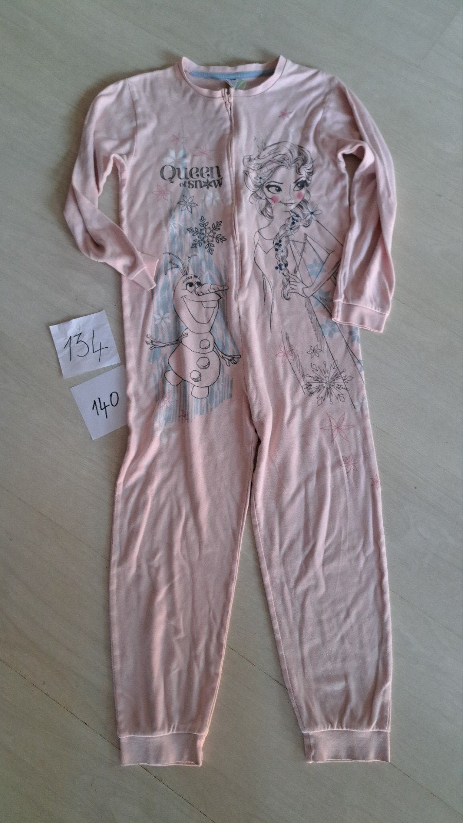 jumpsuit  elsa 134-140, Kinderen en Baby's, Ophalen of Verzenden