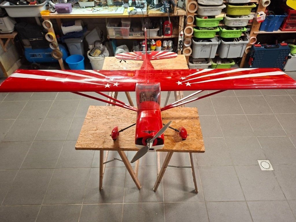 Decathlon balsa, Hobby en Vrije tijd, Ophalen, Zo goed als nieuw, Elektro, RTF (Ready to Fly)
