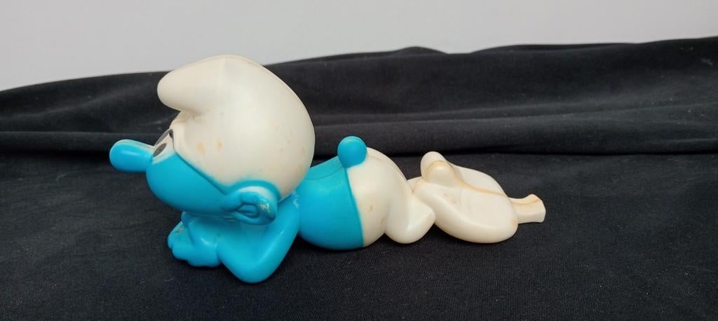 Ancien jouet schtroumpf pour le bain - PEYO - Smurfen, Enlèvement ou Envoi, Utilisé, Autres Schtroumpfs, Bande dessinée