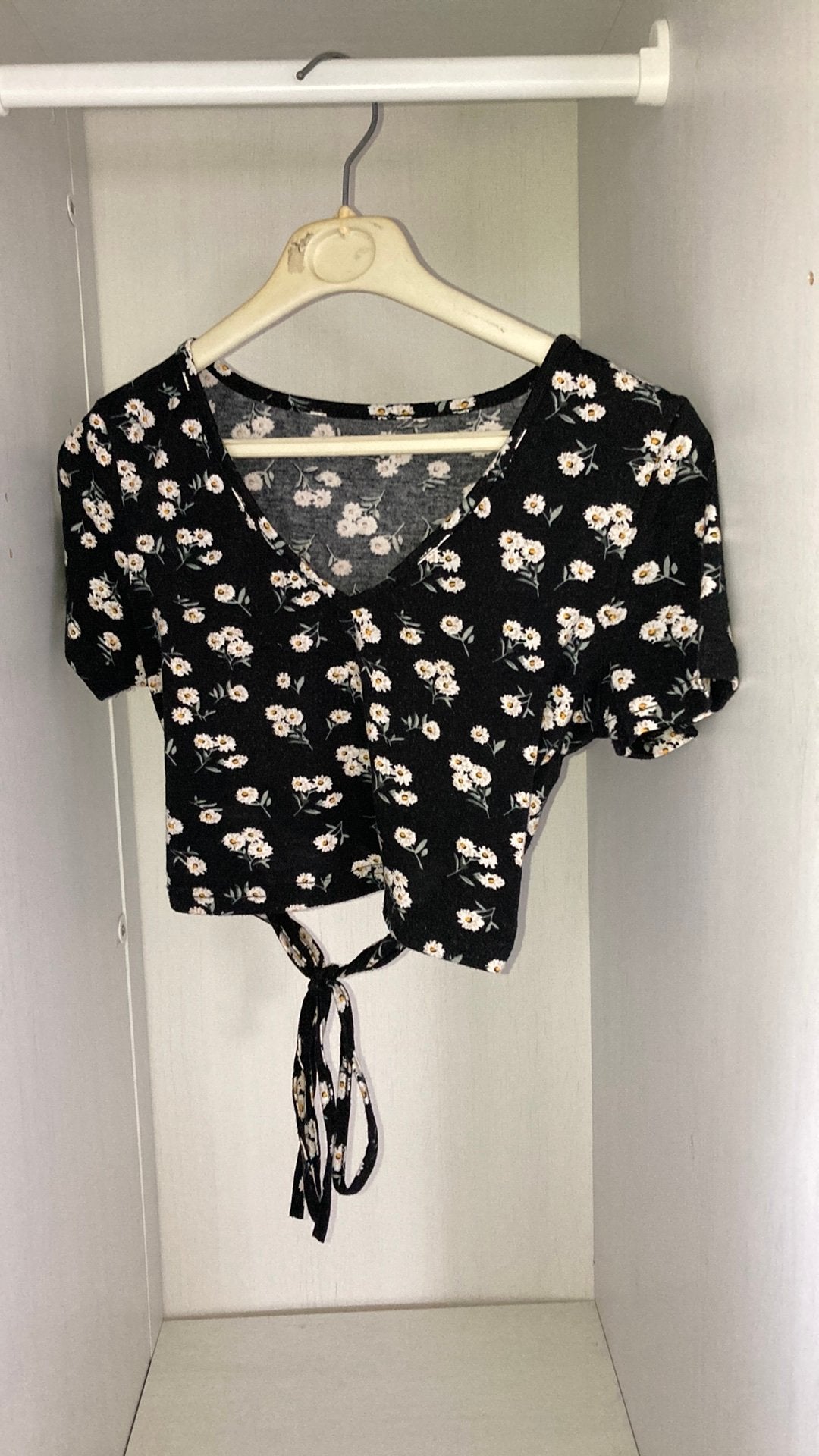 Top Shein, Kleding | Dames, Topjes, Zwart, Ophalen of Verzenden, Zo goed als nieuw, Korte mouw