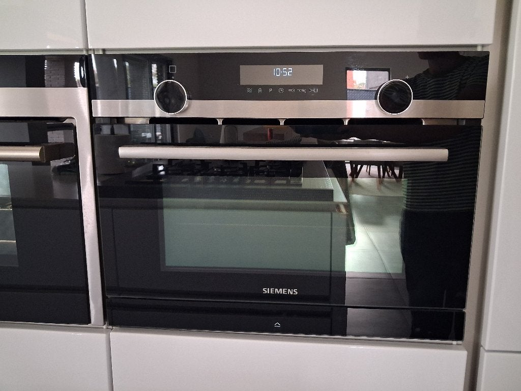 Inbouw microgolfoven met stoomfunctie - Siemens, Elektronische apparatuur, Ophalen, Gebruikt, Inbouw, 45 tot 60 cm